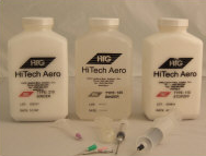 HTG braze aid quarts: Type 215 Binder (left) and Type 110 Stop Off (right)